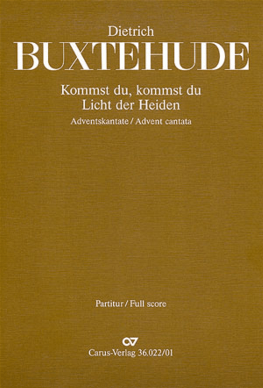 Kommst du, Licht der Heiden Violin scores gallery preview page 1