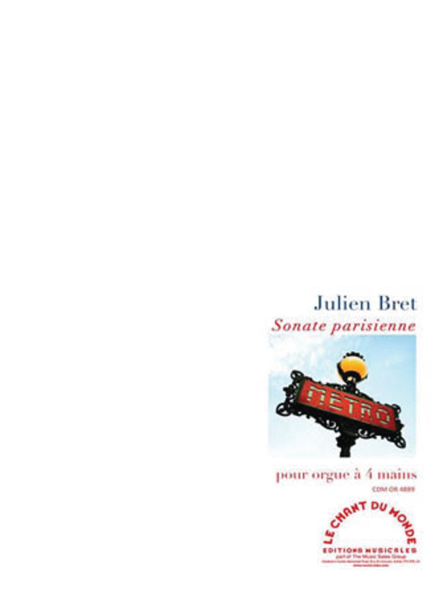 Sonate Parisienne Sonate Parisienne Organ scores gallery preview page 1
