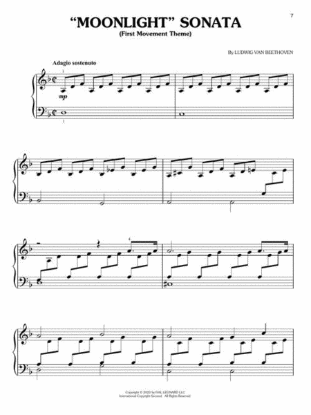 Beethoven Classics for Easy Piano