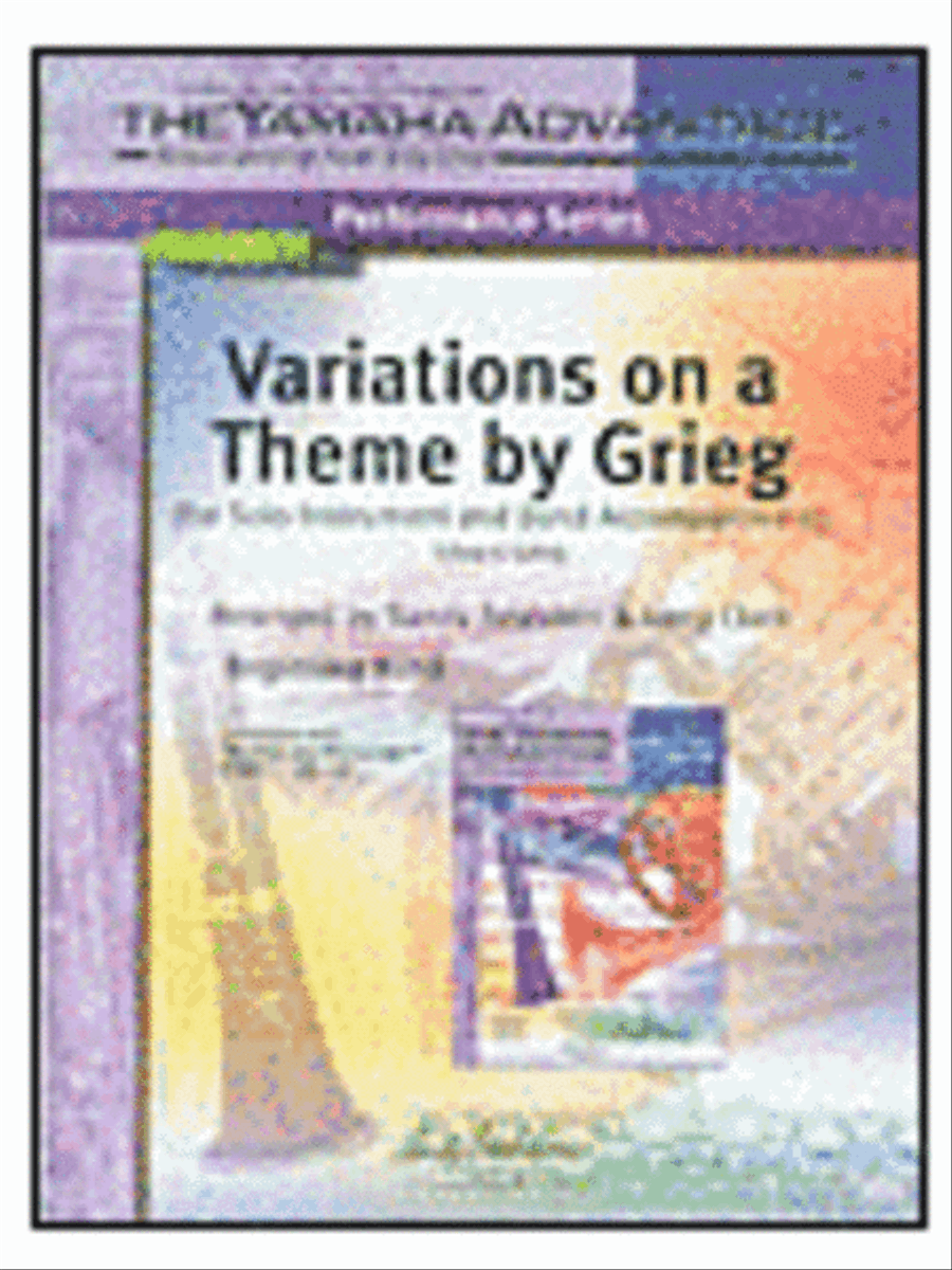 Variations on a Theme by Greig Concert Band scores gallery preview page 1