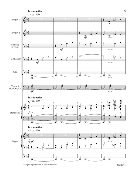 When in Our Music God Is Glorified - Full Score image number null
