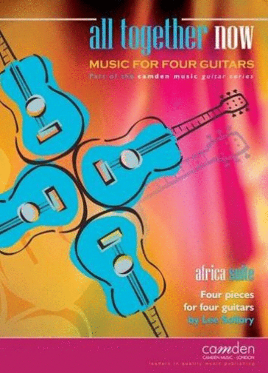 All Together Now: Africa Suite Guitar Ensemble scores gallery preview page 1