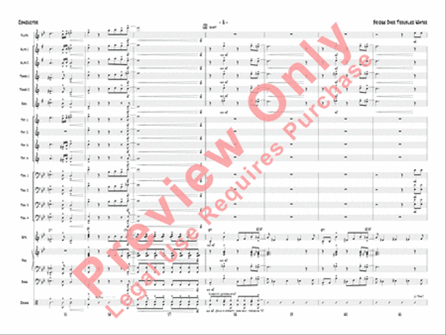Bridge Over Troubled Water Jazz Ensemble scores gallery preview page 11