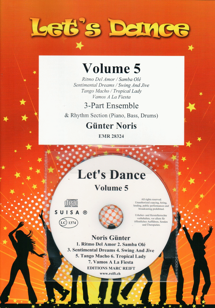 Let's Dance Volume 5 3-Part scores gallery preview page 1
