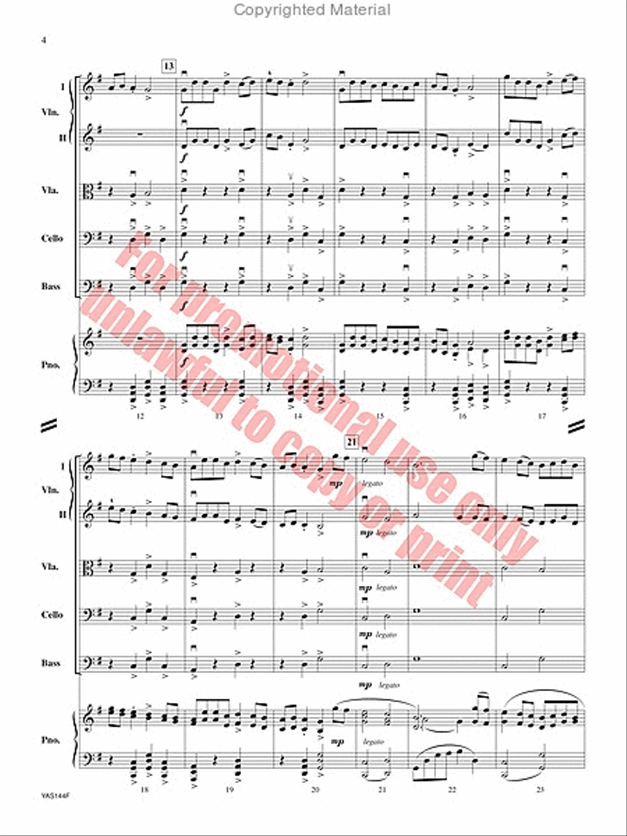 Portal Gates String Orchestra scores gallery preview page 5