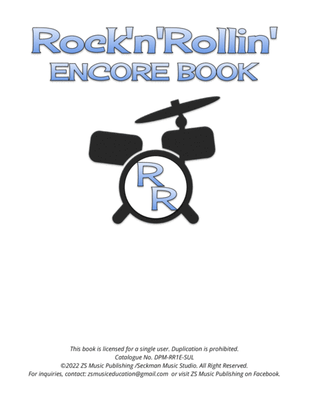 Rock'n'Rollin' 1: ENCORE - More Solos and Activities for the Beginning Drummer