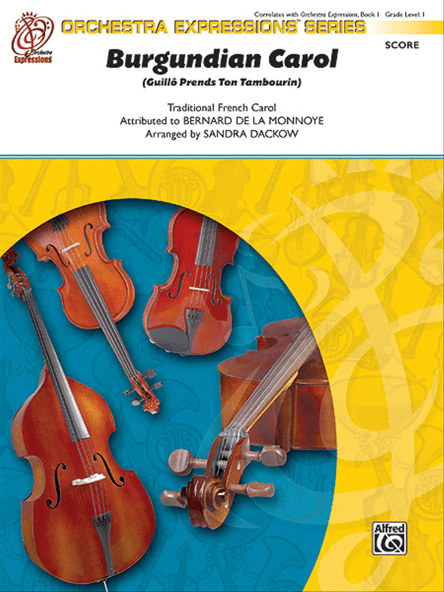 Burgundian Carol (Guillo Prends Ton Tamourin) (score only)