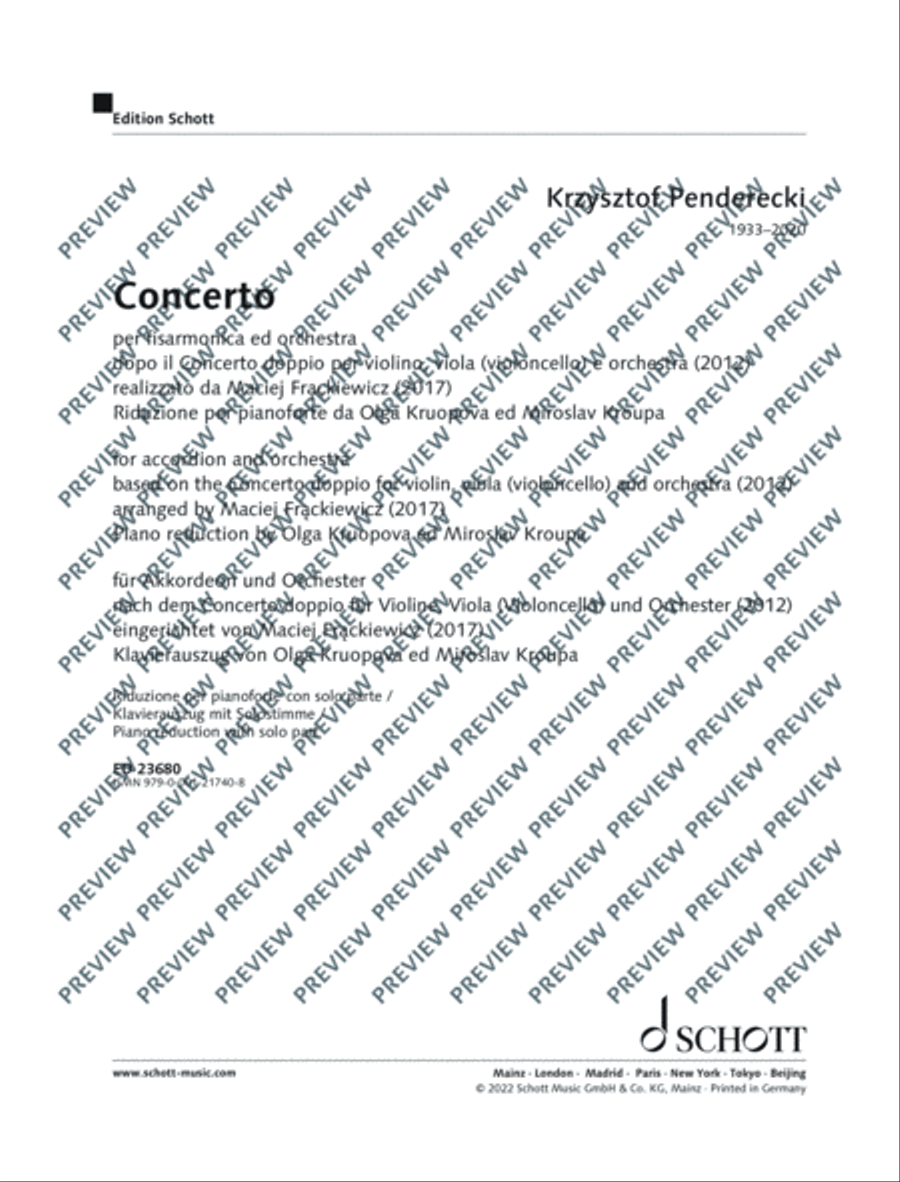 Concerto Concerto Piano scores gallery preview page 2