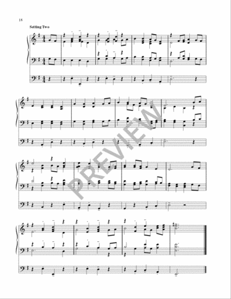 Hymn Harmonizations for Organ - Volume 4 Organ scores gallery preview page 20
