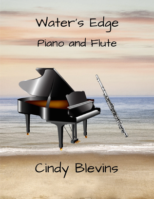 Book cover for Water's Edge, for Piano and Flute