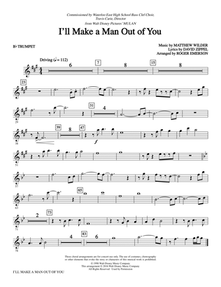 I'll Make a Man Out of You (from Mulan) (arr. Roger Emerson) - Bb Trumpet