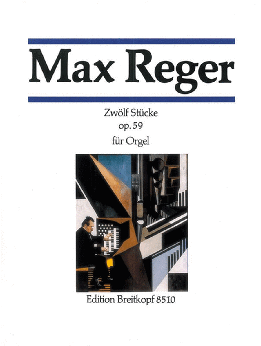 12 Pieces Op. 59 12 Pieces Op. 59 Organ scores gallery preview page 1