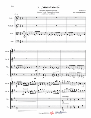 Immanuel String Quartet - ADVANCED