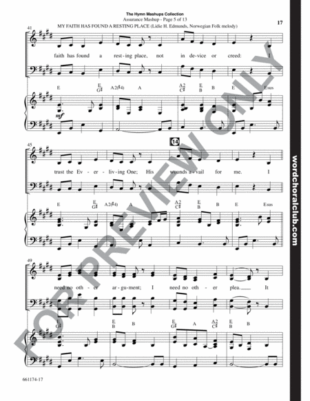 The Hymn Mashups Collection - Choral Book