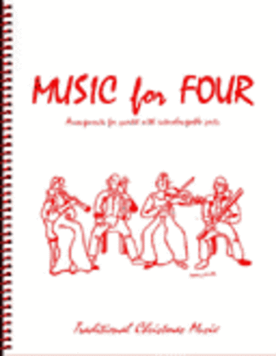 Music for Four, Christmas, Set of 5 Parts (Piano Quintet - String Quartet plus Piano))