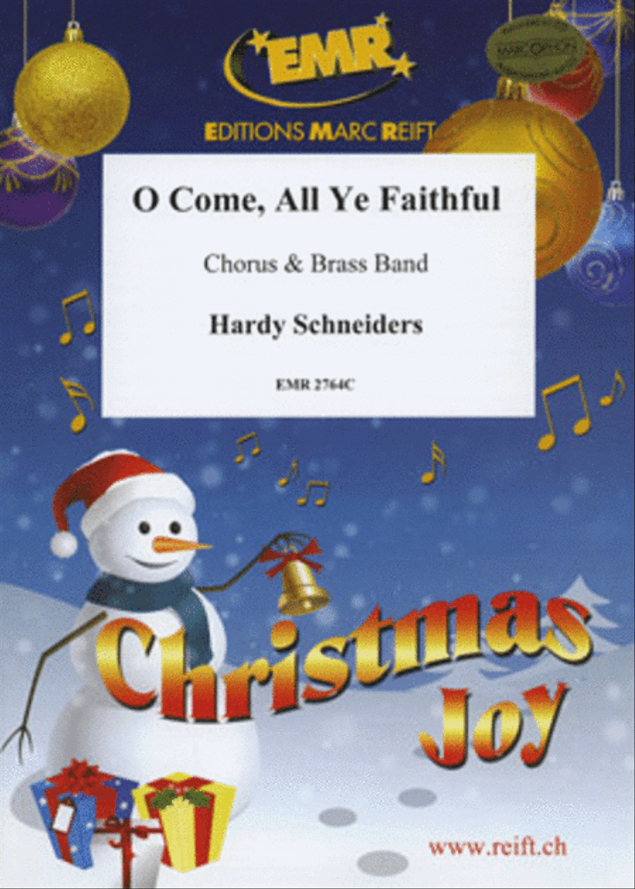 O Come, All Ye Faithful 4-Part scores gallery preview page 1