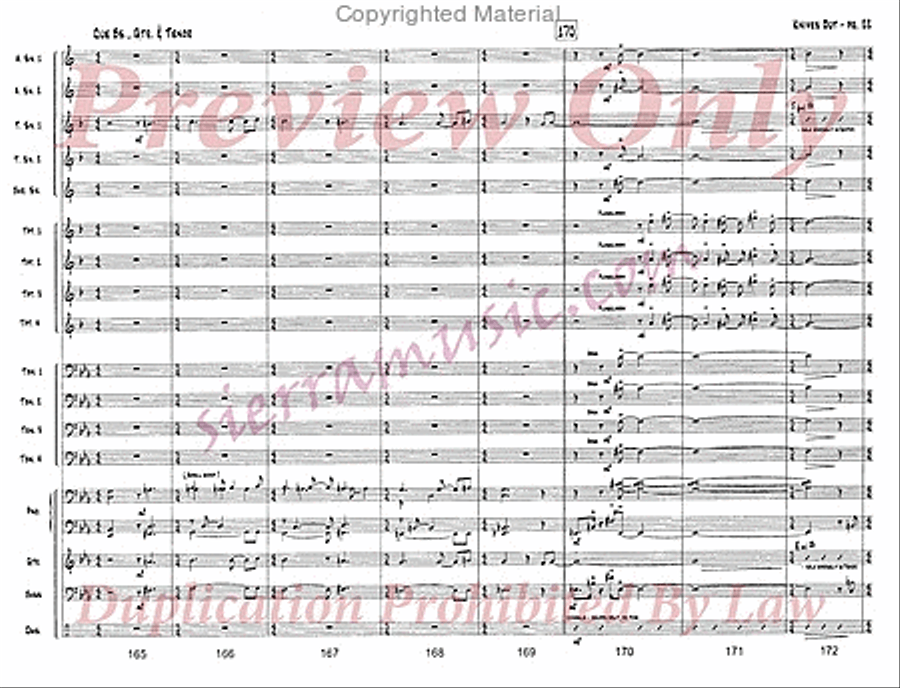 I Worship You Jazz Ensemble scores gallery preview page 23