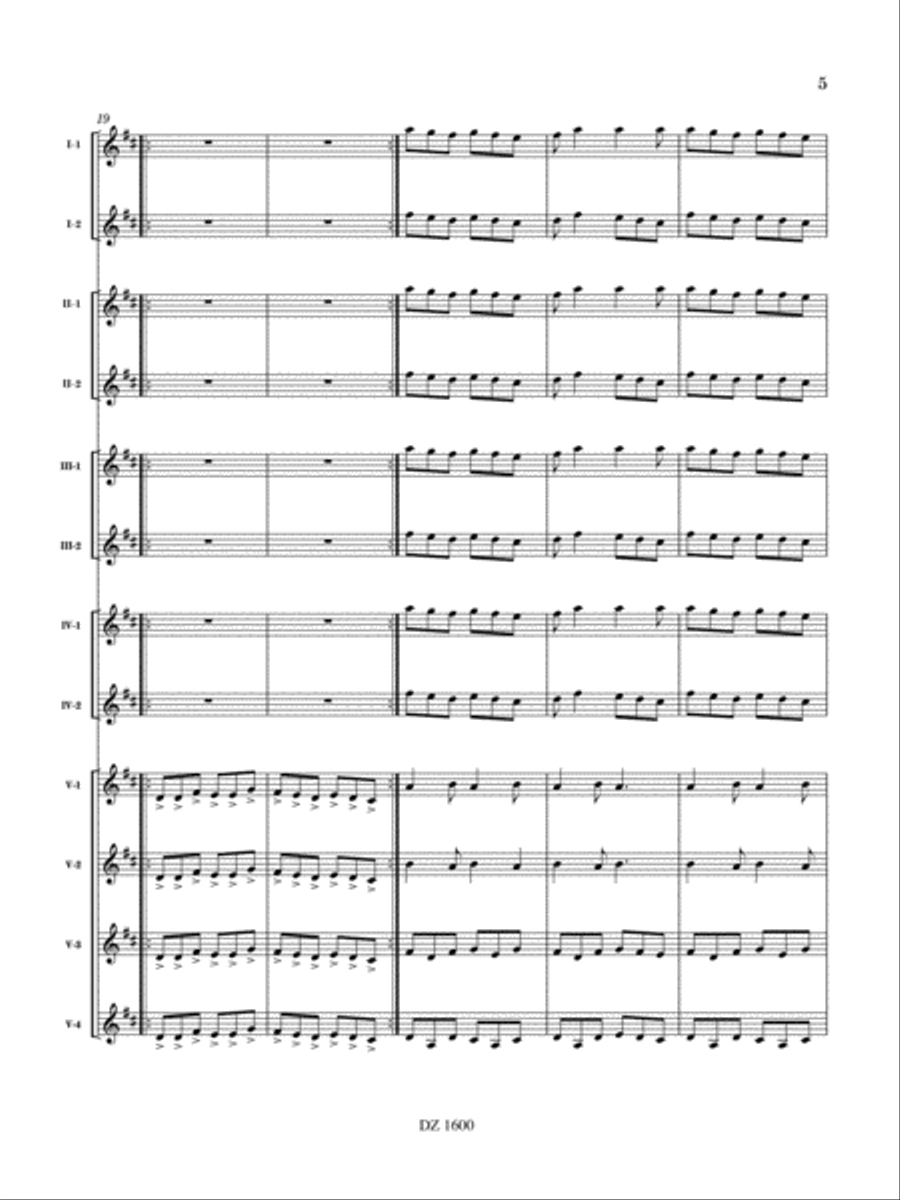 Hasta la Vista! Classical Guitar scores gallery preview page 5