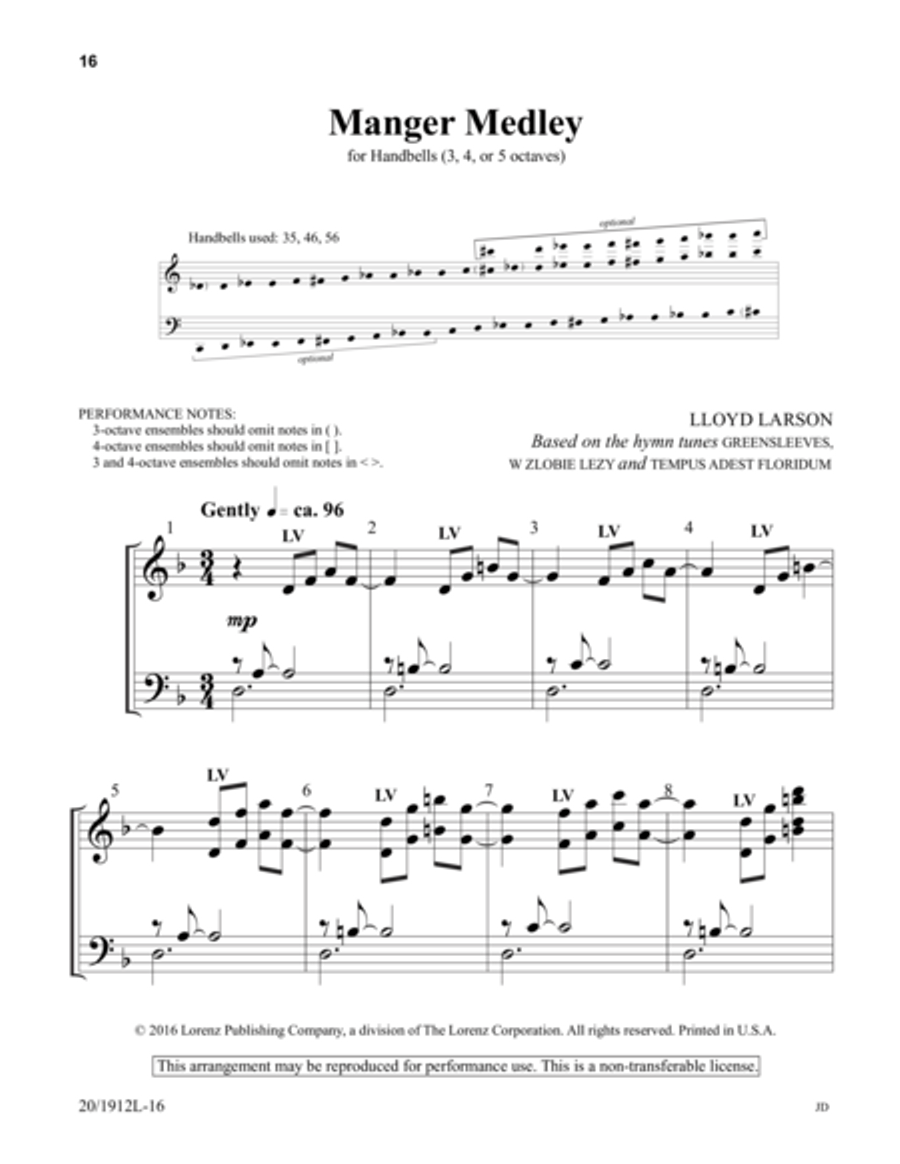 The Journey to Bethlehem 5-Octaves scores gallery preview page 8