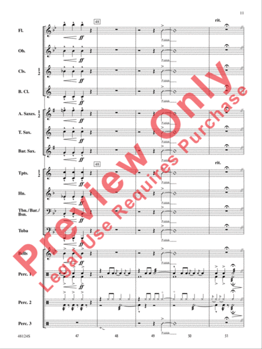 Tin Man Does the Iron City Concert Band scores gallery preview page 12