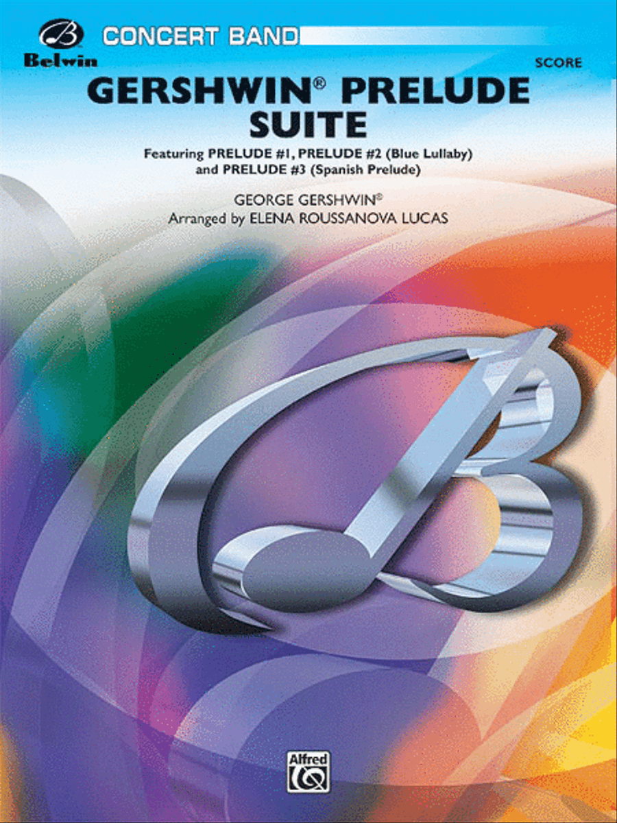 Gershwin Prelude Suite Concert Band scores gallery preview page 1