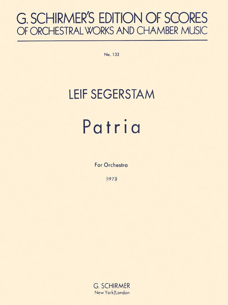 Patria for Orchestra (1973)