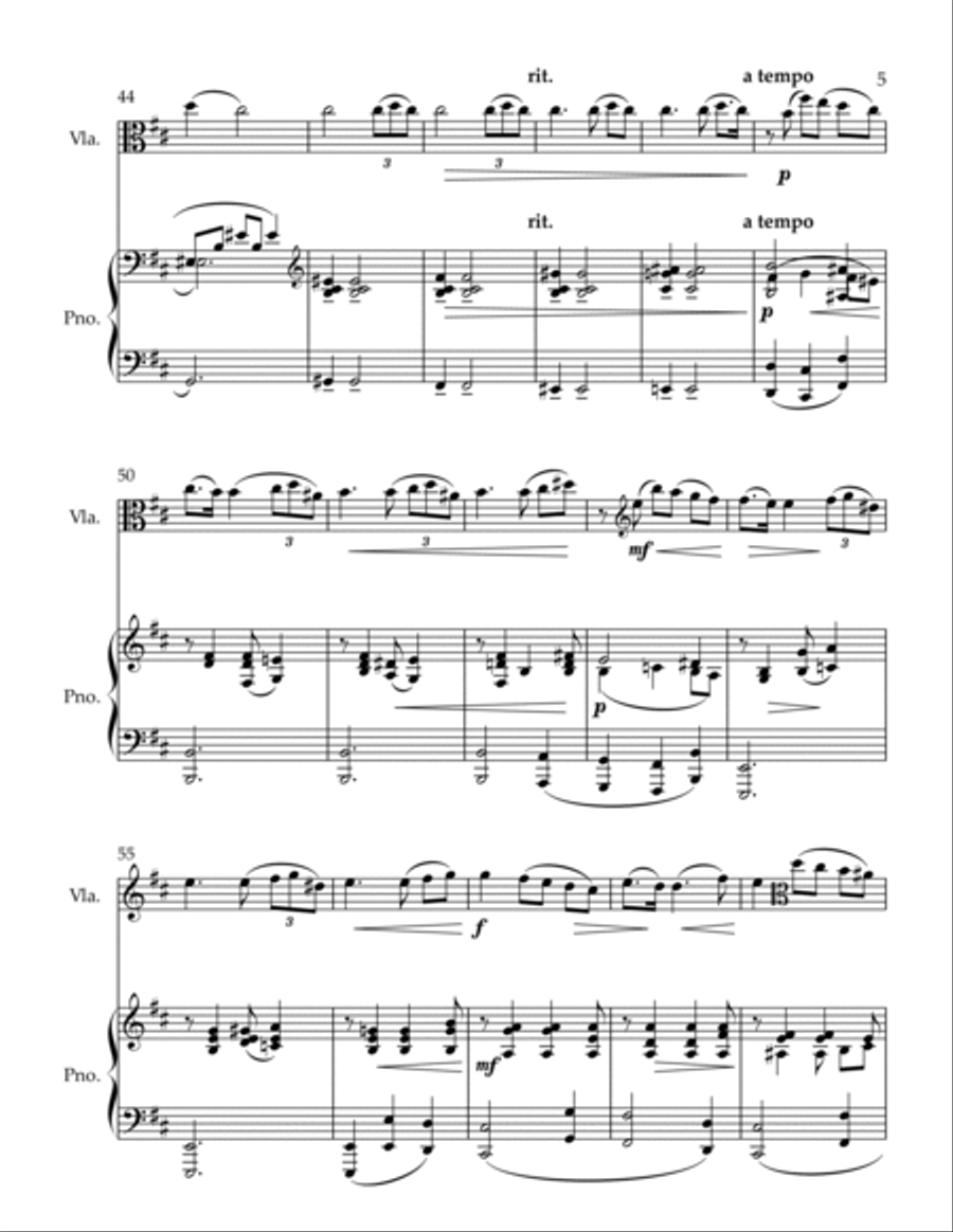 Romanesca Viola scores gallery preview page 5