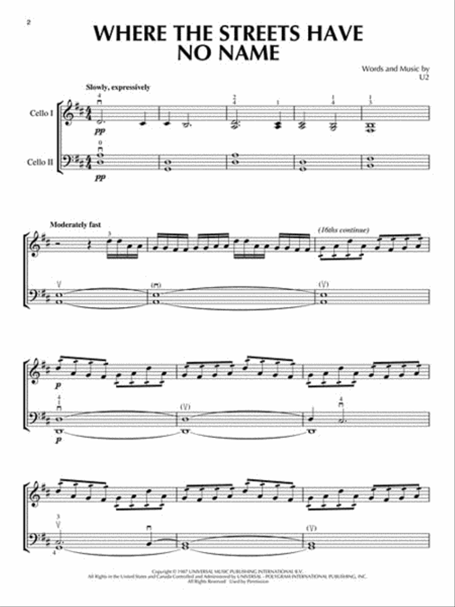 2Cellos: Luka Sulic & Stjepan Hauser – Revised Edition String Duet scores gallery preview page 3