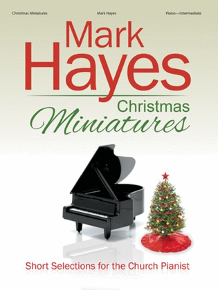 Book cover for Mark Hayes Christmas Miniatures