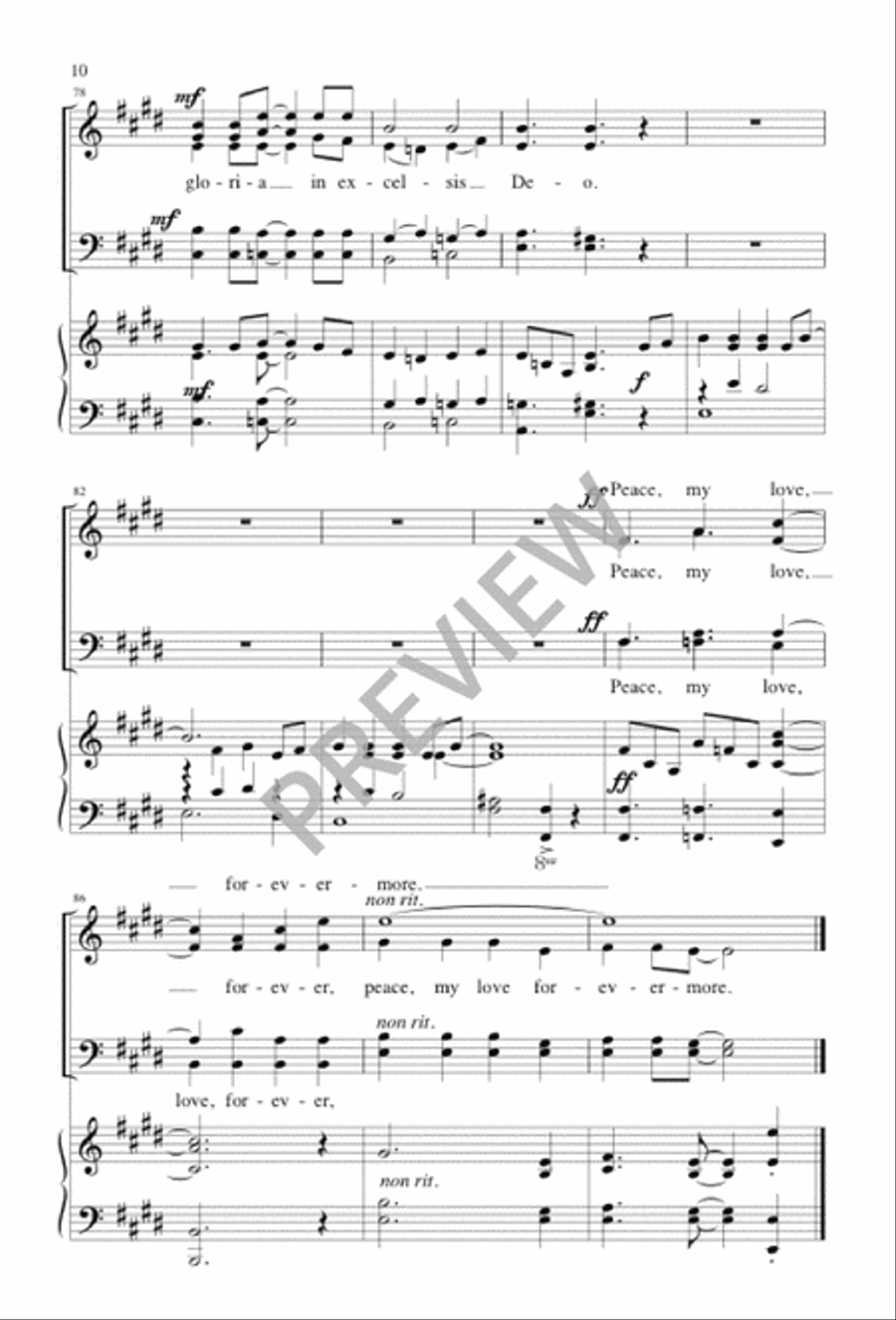 Like a Whisper in the Heart 4-Part scores gallery preview page 11