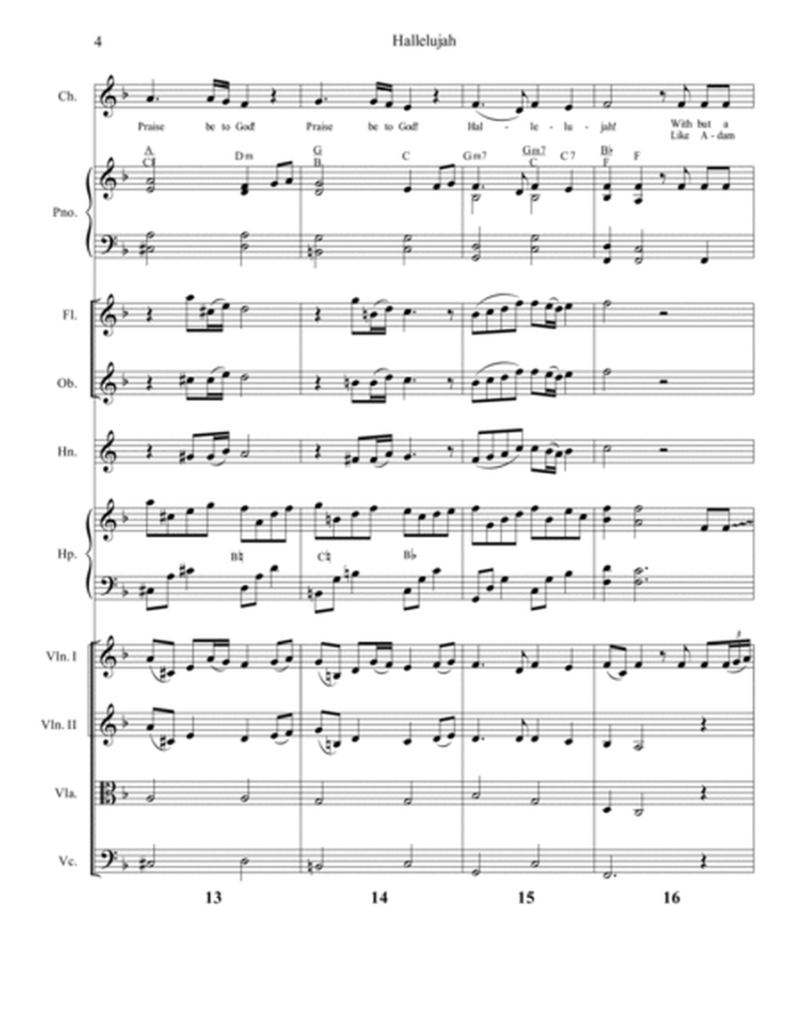 Hallellujah (Conductor Score) image number null
