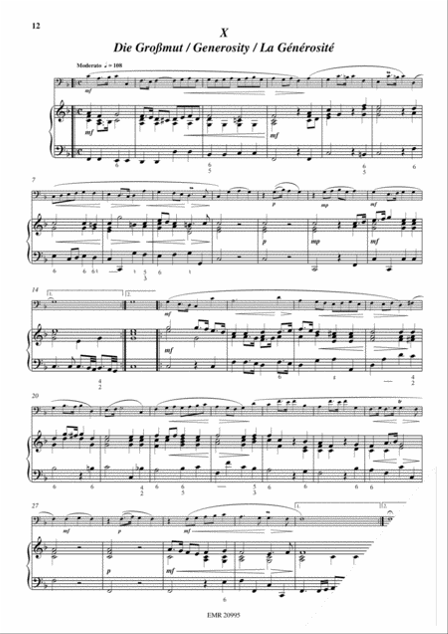12 Heroic Marches Organ scores gallery preview page 12
