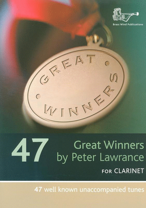 Book cover for Great Winners For Clarinet
