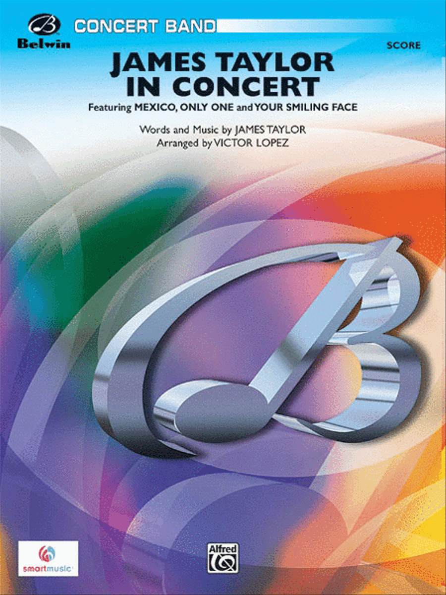 James Taylor in Concert Concert Band scores gallery preview page 1