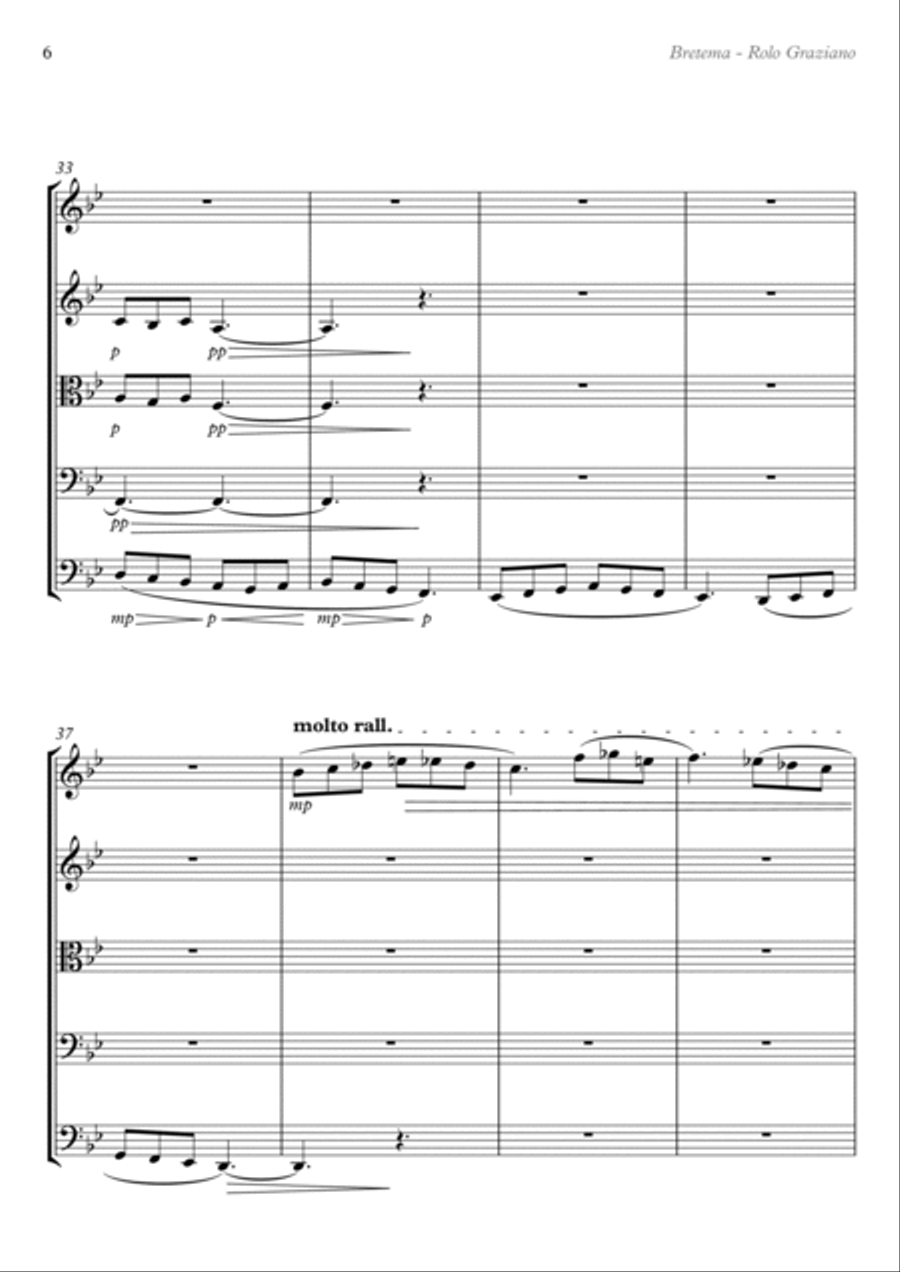 BRETEMA BRETEMA Woodwind Quintet scores gallery preview page 6