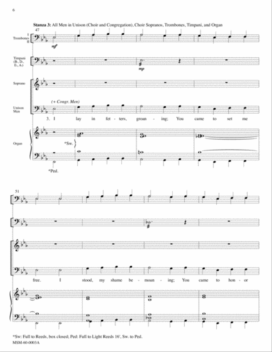 O Lord, How Shall I Meet You Choir scores gallery preview page 6