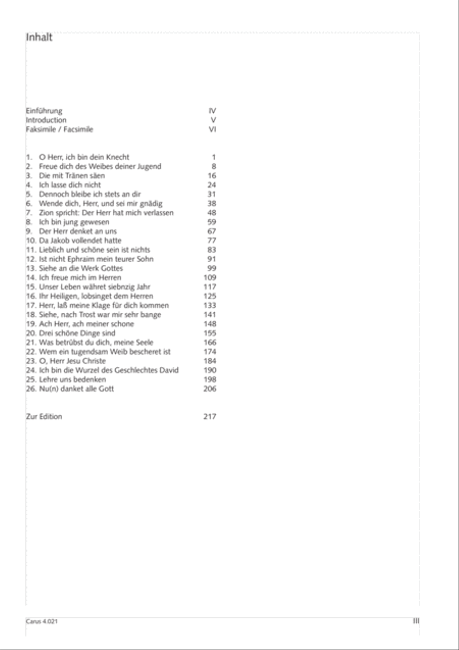 Schein: Israelsbrunnlein. Fontana d'Israel. Complete edition Choir scores gallery preview page 4