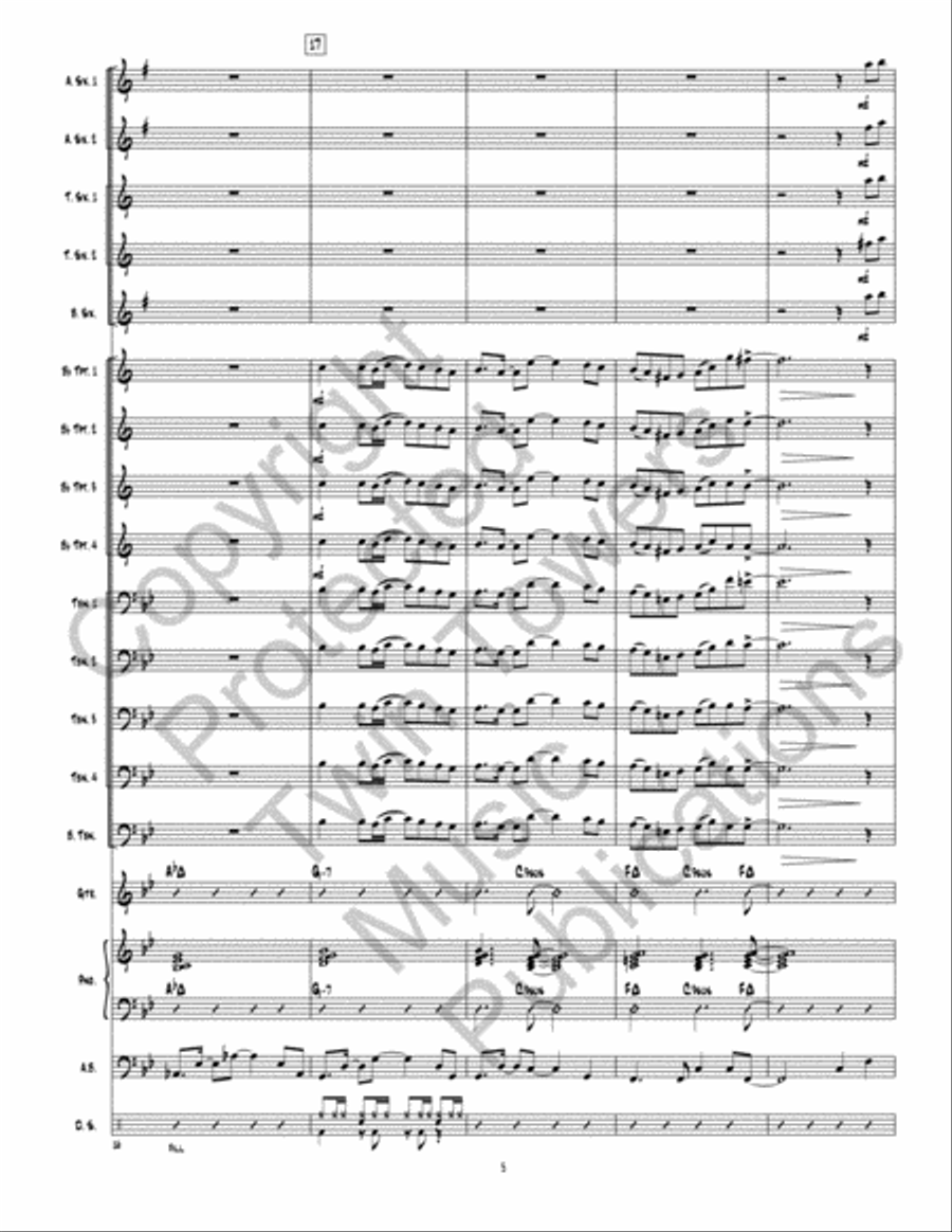Its All Good Jazz Ensemble scores gallery preview page 6