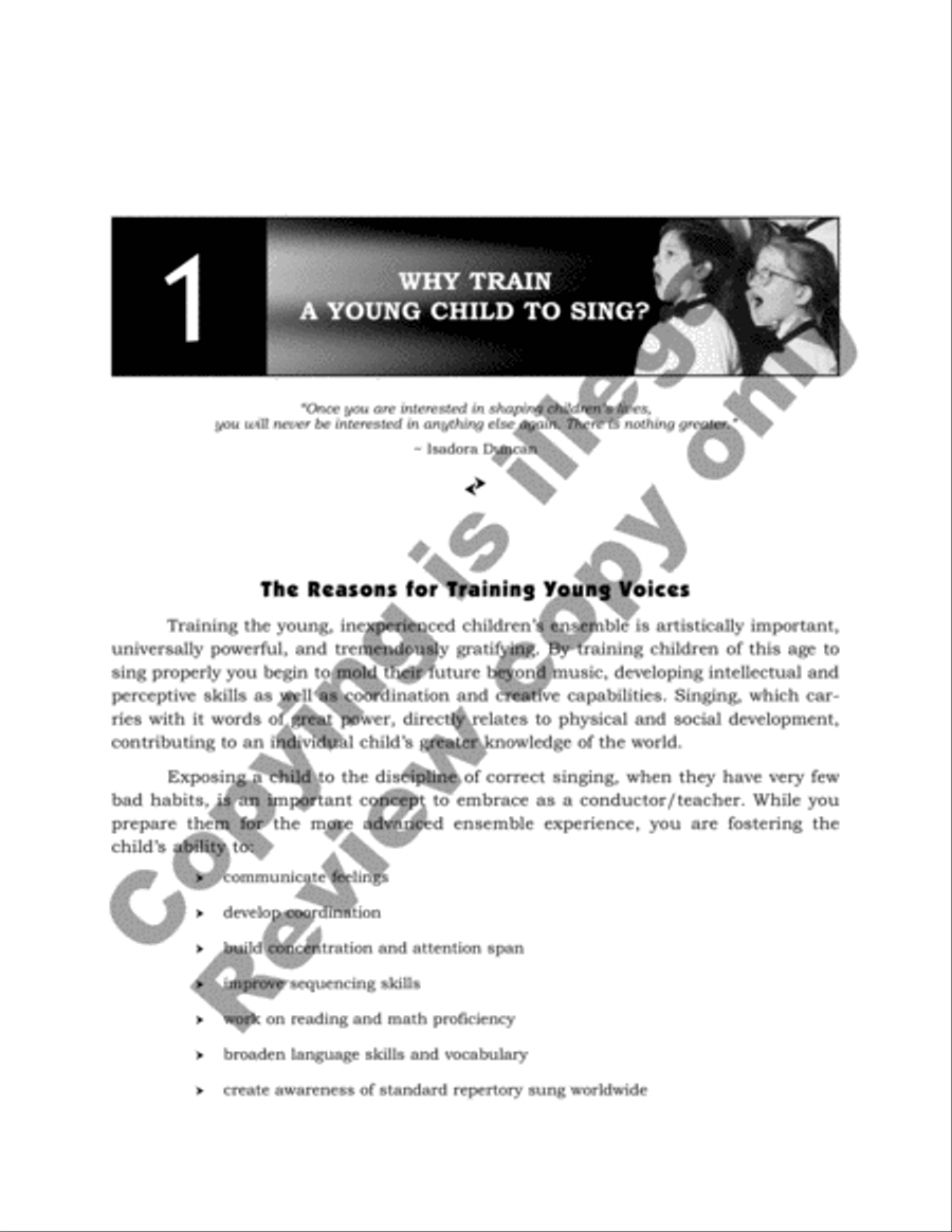 Innocent Sounds: Book I The Singer's Journey Begins Voice scores gallery preview page 6