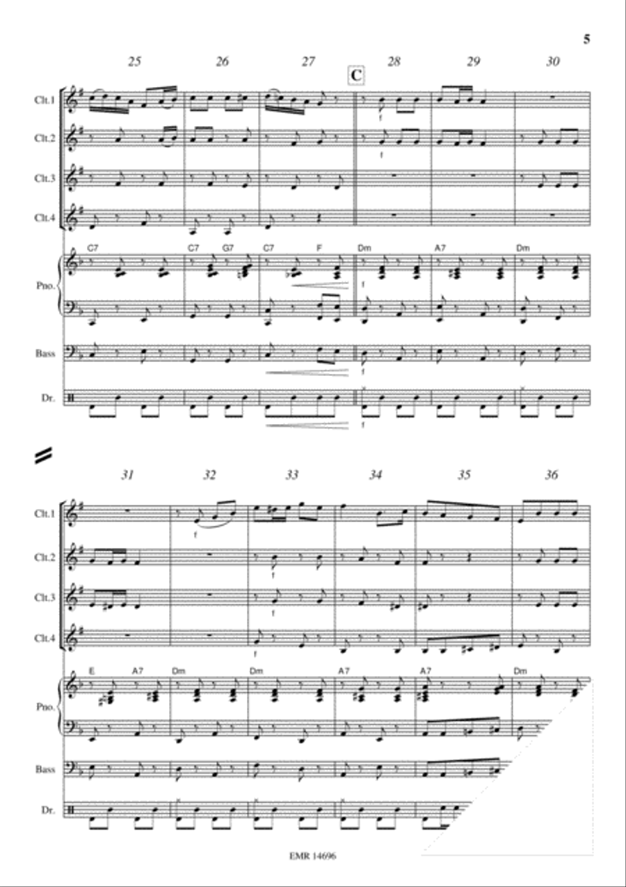 Amboss Polka Clarinet scores gallery preview page 5