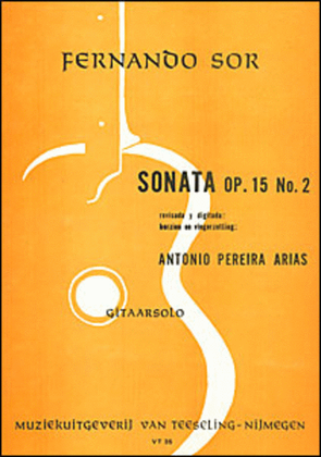 Book cover for Sonata opus 15 nr. 2