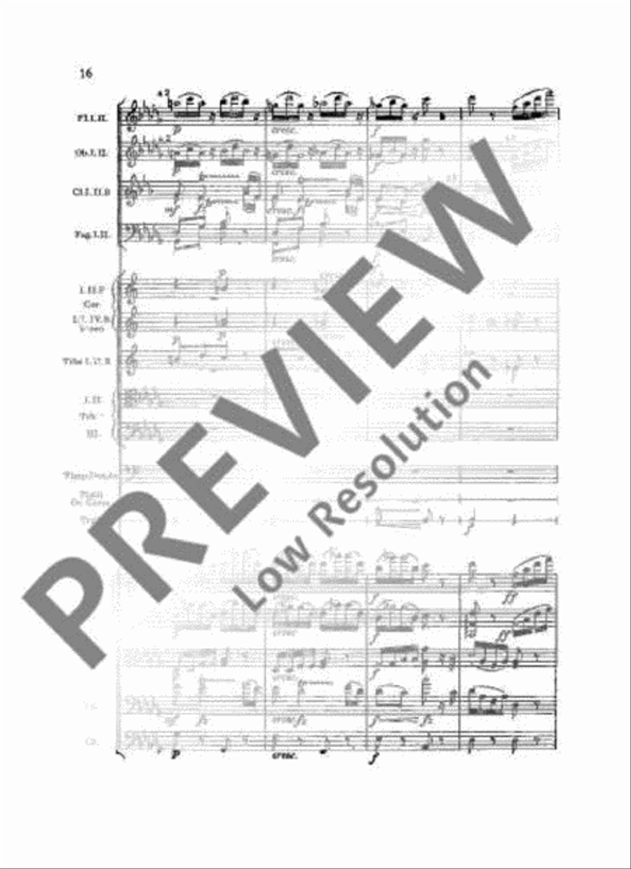 Slavonic Dances Orchestra scores gallery preview page 19