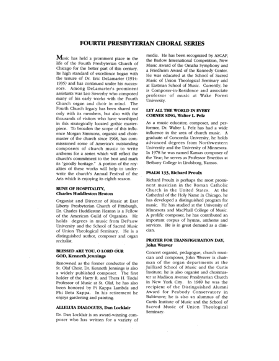 Psalm 133 Psalm 133 Choir scores gallery preview page 2