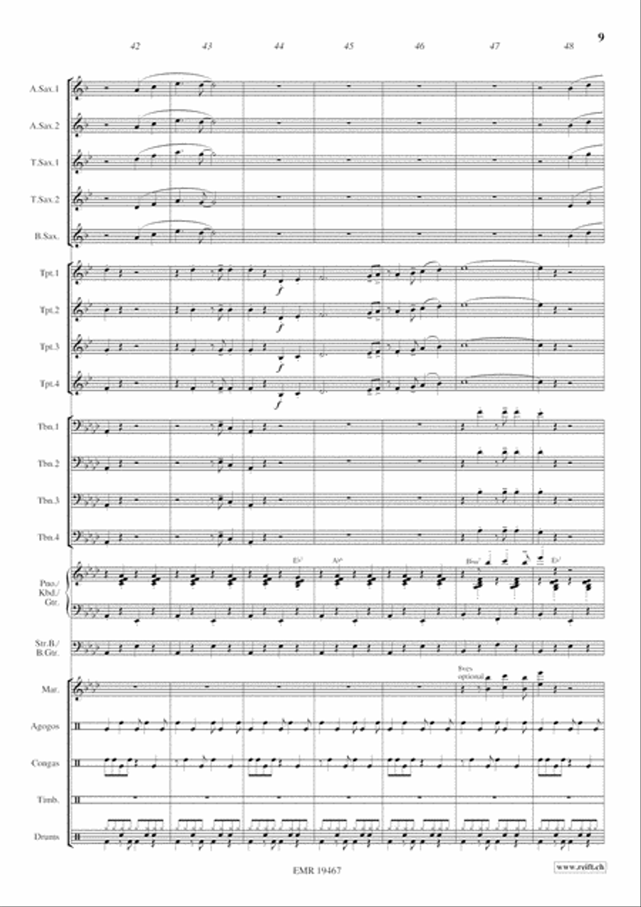 Brasilia Brasilia Big Band scores gallery preview page 10