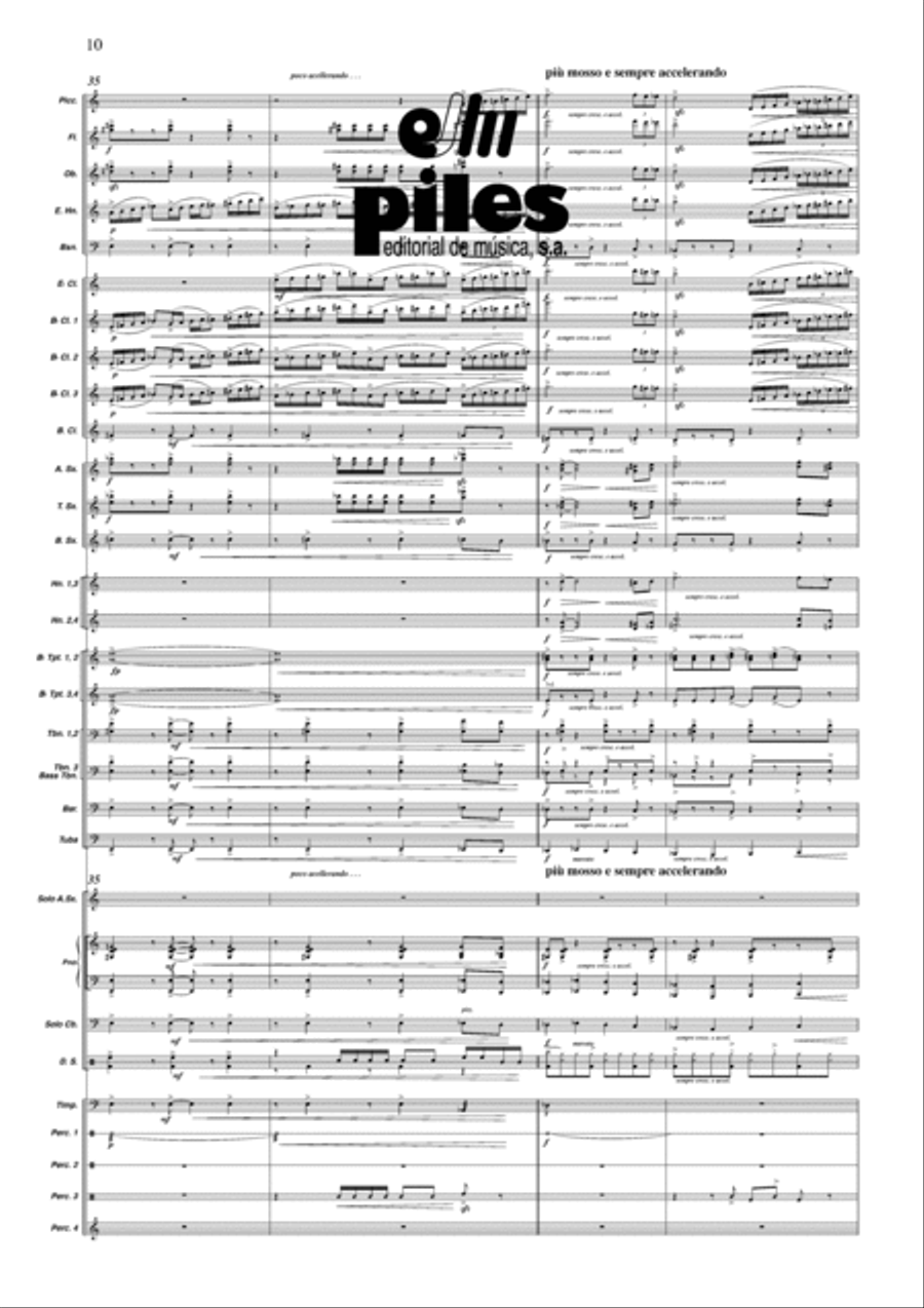 Concertango Concertango Concert Band scores gallery preview page 7