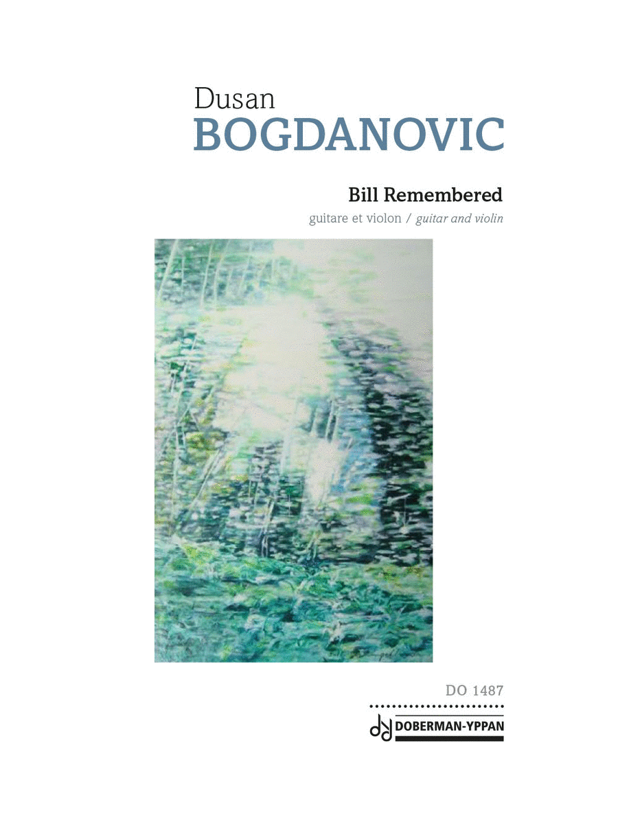 Bill Remembered Violin scores gallery preview page 1