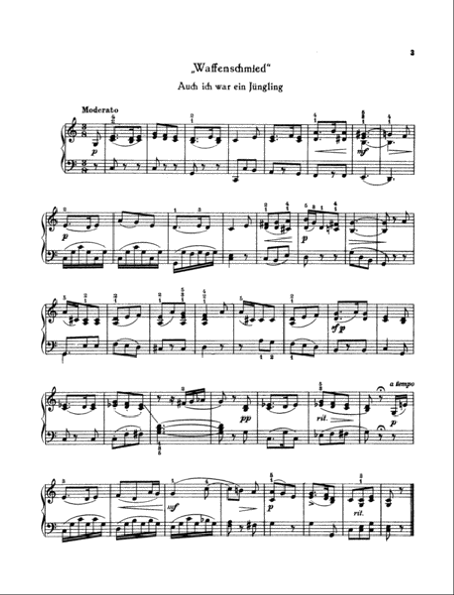 Lortzing's Immortal Operas Piano Solo scores gallery preview page 2