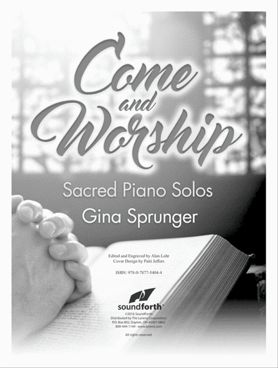Come and Worship Piano Solo scores gallery preview page 1