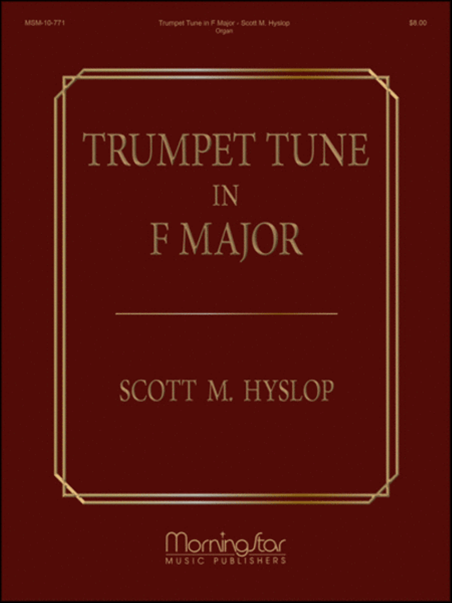 Trumpet Tune in F Major Trumpet scores gallery preview page 1