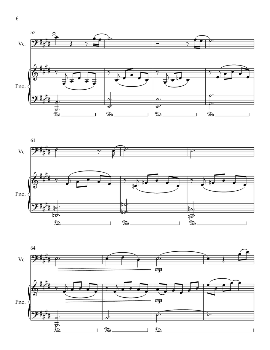 Cavatina Cavatina Piano scores gallery preview page 6